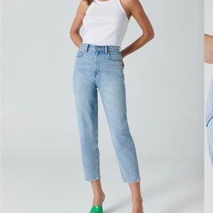 Denim Forum - Gia High Rise Carrot Jean